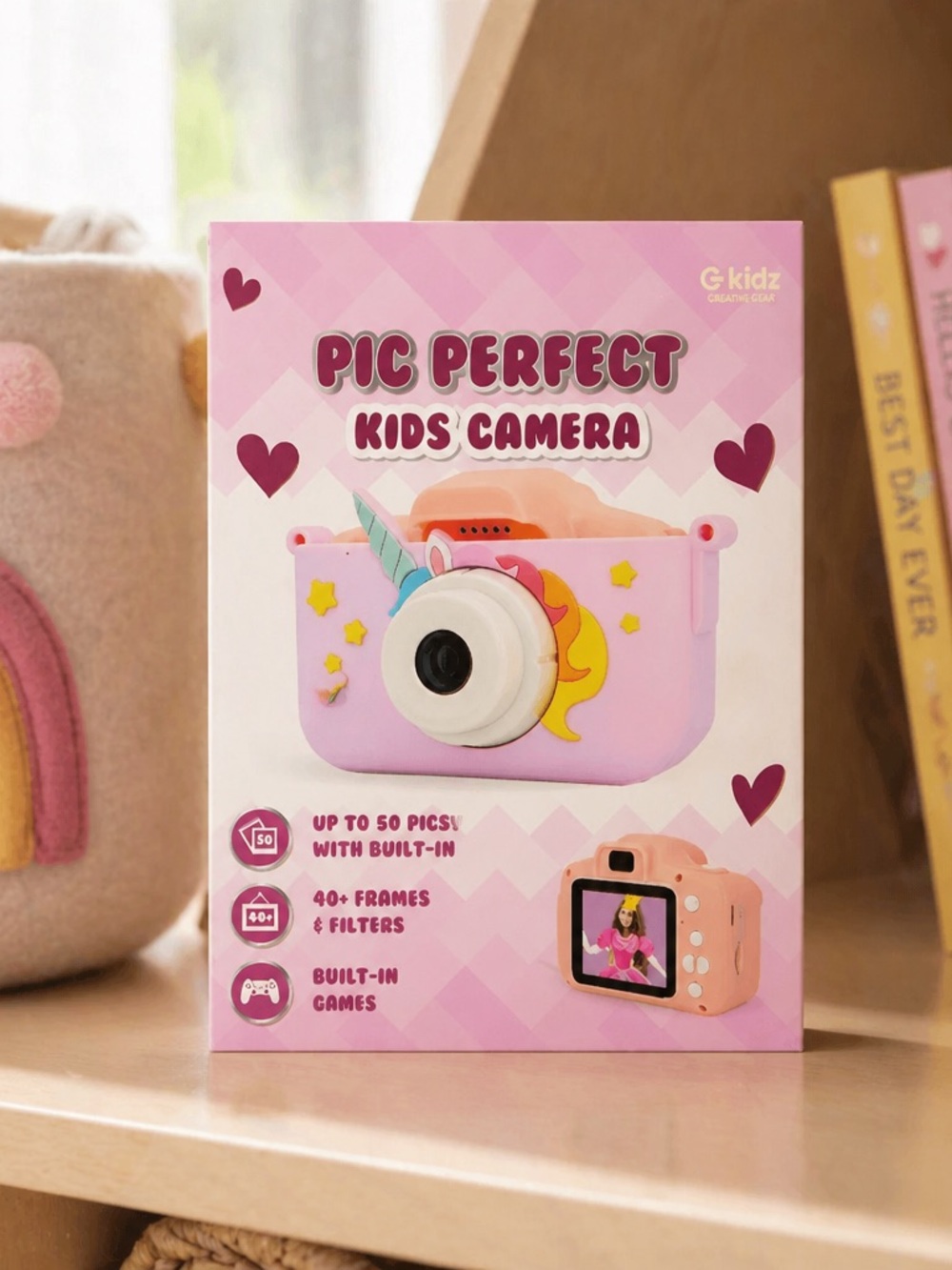 Gabba Kidz Pic Perfect Kids Unicorn Camera
 - Pink